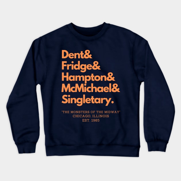 Chicago's Monsters of the Midway Crewneck Sweatshirt by capognad